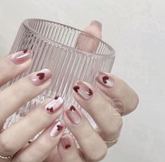 Nail Tet, Classy Nail Art Ideas, Nail Art Photos, Fake Nails Designs, Beauty Nails Design, Nail Box, Gel Nails Diy, Simple Gel Nails