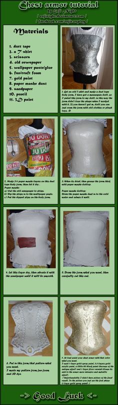 the instructions for how to make an upcycled mannequin