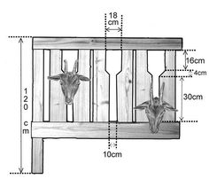 Futterraufen Sheep Feeders, Goat Milking Stand, Goat Shed, Goat Milking