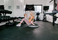 A round up of smart home gym ideas for inexpensive decor, organizing solutions, and ways to repurpose rooms to the max to create an inspiring workout space. Workout Shed, Gym Equipment Storage, Kailee Wright, Cycling Studio, Taking Care Of Baby, Pool Shed