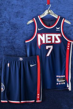 the new jersey and shorts are on display