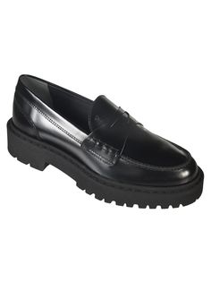 100% Cowhide Sole:, 100% Rubber | Hogan Women's H543 Patent Leather Loafer in Black | FW23/24 Classic Slip-on Moccasins With Lug Sole, Leather Loafers With Lug Sole For Office, Business Wingtip Loafers With Lug Sole, Classic Calf Leather Platform Loafers With Lug Sole, Leather Loafers With Lug Sole And Almond Toe, Business Slip-on Oxfords With Lug Sole, Classic Loafers With Lug Sole In Calf Leather, Classic Slip-on Leather Shoes With Lug Sole, Formal Platform Loafers With Almond Toe And Stitched Sole