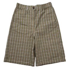 New With Tag (Nwt). Never Worn. Urban Outfitters Playa Longline Shorts. Color: Light Golden Yellow/Light Tan, White And Black Plaid. Menswear Vibes. High Waisted With A Relaxed Leg In A Longline Silhouette. Elastic In Rear Part Of Waistband. Side Slash Hand Pockets. One Oversized Square Patch Pocket In Rear. Zip Fly With Plastic Button Closure. Belt Loops. This Fabric Feels Like A Nice Quality - A Bit Heavier Like A Twill And Has A Stiffer Hand Feel. 100% Cotton. Machine Wash Cold. Tumble Dry Lo Cheap High-waist Shorts From Urban Outfitters, Brown Plaid Shorts, Urban Outfitters High-waist Relaxed Fit Shorts, Urban Outfitters High-waist Summer Shorts, Urban Outfitters High-waisted Fitted Shorts, Urban Outfitters Shorts, Summer Plaid, Urban Outfitters Women, Plaid Shorts