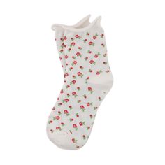 Stay sweet and stylish with these Flower Printed Women Socks - the perfect way to keep your toes feeling fresh and fabulous! Middle tube cotton material ensures your feet won't overheat, plus their casual floral print pattern will have you looking stylish as you strut your stuff. Say bye-bye to sweat, and hello to happily dry feet. Specifications: Pair: 1pc Socks Tube Height: Middle Tube Pattern Type: Floral Item Length: 30cm Material: Cotton Gender: Women Item Type: Sock Product Category: Casua Cute Cotton Socks For Spring, Trendy Cotton Socks For Spring, Casual Floral Print Socks For Spring, Comfortable Casual Socks For Spring, Comfortable Casual Spring Socks, Trendy White Socks For Spring, Comfortable Cotton Socks For Spring, White Socks For Spring, Comfortable White Socks