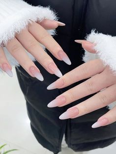 Almond Ombre, Huron Ohio, Summer Nails 2023, Nail Salon And Spa, Long Almond, Fake Nail, Upgrade Your Look, Makeup Shop, Men's Beauty