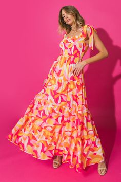 NEXT BEST YEARS MAXI DRESS l FLYING TOMATO | Flying Tomato Mom Dresses, Women Dress Collection, Skirt Details, Bodice Top, Sun Dresses, Tropical Dress, Flying Tomato, Dress Inspo, Romantic Dress