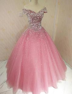 Lovely Pink Tulle Off Shoulder Sweet 16 Party Dress, Long Formal Gown – BeautyDressy Elizabethcore Aesthetic, Pink Sweet 16 Dress, Sweet 16 Party Dress, Dress Long Formal, Pageant Queen, Art Dresses, Pink Sweet 16, Quinceañera Dresses, Chic Tattoo