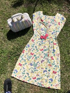 "Thank You If You Favoring One of My Items! You Will Receive 10% Off an Item of Your Choice, Unless It if on Sale, CODE17. Thank You 60's BUTTERFLY DRESS/Easter Dresses/60's Dresses/60's Butterfly Sheath Dress/Vintage Butterfly Dress/60's Handmade Dress/Near MINT Condition Circa 60's Lovely Handmade Cap Sleeve Sheath BUTTERFLY DRESS You are Currently Viewing a Gorgeous Vintage Handmade 1960's Butterfly and Floral Print Sheath Dress. This Dress Features a Side Metal Zipper, Cap Sleeves, and Pinke Green Lace Maxi Dress, Dresses 60s, Silk Sheath Dress, Floral Cocktail Dress, Belted Midi Dress, Butterfly Dress, Exclusive Dress, 60s Dress, Vintage Maxi Dress