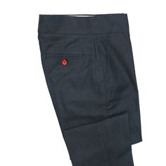 A must-have style in every man’s wardrobe, you will never look boring again with these denim trousers in black. Elegantly made with high quality craftsmanship in a straight fit, flat-front style from premium quality cotton, these trousers feature a button and zip closure with a wide waistband with two extended fastening tabs. This pair of men's pants is perfect for work and everyday wear, business meetings, parties, gala dinners or summer weddings. Buy it for yourself, or gift it to a loved one for an anniversary, holiday, birthday or just because. Actual colors may vary. This is due to computer monitors displaying colors differently and everyone can see these colors differently. ABOUT: • Brand: Chiragh • Color: Black (charcoal gray color) • Features: Four pockets, cummerbund-style waistba Black Jeans With Welt Pockets For Work, Classic Black Chinos With Welt Pockets, Business Casual Jeans With Welt Pockets, Classic Black Pants With Five Pockets, Classic Denim Blue Pants With Standard Cut Leg, Classic Denim Blue Pants With Standard Cut, Classic Jeans For Business Casual, Classic Denim Blue Pants, Classic Navy Dress Pants With Welt Pockets