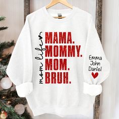 Mommy And Me Sweatshirt, Custom Sweatshirt Ideas, Sweatshirts Design, Hunting Hoodies, Mom Clothes, Valentines For Mom, Valentine Gifts For Kids