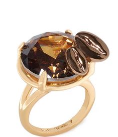 kate spade new york Shaken & Brewed Cocktail Ring | Dillard's Espresso Martini Cocktail, Cocktail Champagne, Perfect Handbag, Gold Cocktail Ring, Espresso Martini, Cocktail Ring, High Quality Jewelry, Cocktail Rings, Gold Tone Metal