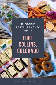 the food is on display at this restaurant in fort collins, colorado