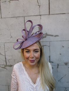 This hat is perfect for special occasions. Featuring sinamay detailing. Mounted on a thin headband. The bottom of the hat measures 24cm across at it's widest point. Perfect for races, weddings and special occasions! Made in the UK Ascot Ladies Day, Green Fascinator, Large Hats, Quality Hats, Fascinator Hats, Ladies Day, Up Hairstyles, Light Purple, Base Colour