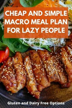 Macro Diet Meal Plan, Macros Diet Recipes, Camping Meal Planning, Macro Meal Plan, Macro Nutrition, Meal Plan For Beginners, Gluten Free Meal Plan, Macros Diet, Large Group Meals