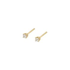 Expertly crafted and sold as a pair, our Clear Stone Earring Studs offer a timeless elegance. Made with exquisite diamonds, these studs add a touch of luxury to any outfit. Elevate your style with the undeniable beauty and sparkle of our Diamond Earring Studs. Show off your style with these must-have earrings. Introducing our dazzling diamond earring studs, sold as a pair, for a timeless and elegant addition to your jewelry collection. These stunning studs are perfect for any occasion, adding a Classic Everyday Luxury Diamond Earrings With Single Cut, Timeless Diamond Earrings With Single Cut Diamonds, Everyday Luxury Single Diamond Round Cut Earrings, Everyday Luxury Round Cut Single Diamond Earrings, Formal Luxury Earrings With Single Diamond, Timeless Diamond White Earrings With Single Cut Diamonds, Luxurious Everyday 14k Gold Diamond Earrings, Everyday Luxury Single Diamond Earrings, Dainty Diamond Earrings With Vvs Clarity For Formal Events