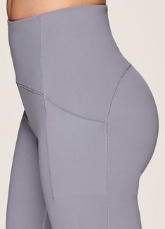 Feel confident and supported during your workout in our Power Play Tech Flex 7/8 Legging. Made with our smooth, quick-drying, moisture-wicking Tech Flex fabric, these ankle-length leggings provide light compression for a comfortable and streamlined fit while maintaining the squat-proof stretch you're looking for. The high rise, seamless curved waistband offers both style and support, and large side pockets provide functional storage for a hands-free experience. Curved Waistband, Running Outfits, Cut Out Leggings, Everyday Pants, Ankle Length Leggings, Workout Outfits, Plus Size Shopping, Functional Storage, Seamless Bra