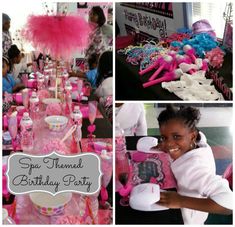 Spa Birthday Party #SpaThemedBirthdayParty #SpaParties Spa Birthday Party Decorations, 14th Birthday Party Ideas, Spa Birthday Party, Twelfth Birthday, Kids Spa Party, Girl Spa Party, Kids Spa, Girls Birthday Party Themes