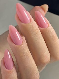 Gel Manicure Designs, Unghie Sfumate, Casual Nails, Gel Nail Design, Pink Nail, Neutral Nails, Chic Nails, Artificial Nails