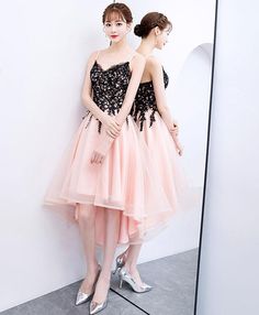 Formal Dresses Pink, Prom Dress Pink, Pink Homecoming, 60's Dress, Pink Homecoming Dress, Lace Homecoming Dresses, Short Prom Dress, Custom Size Dresses, Pink Prom Dresses