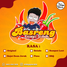 an advertisement for the restaurant rasa, featuring cartoon character and food items on orange background