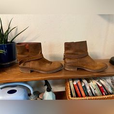 Worn A Few Times. Good Condition. Madewell Shoes, Leather Boots, Madewell, Bootie Boots, Ankle Boots, Women Shoes, Boots, Leather, Women Shopping