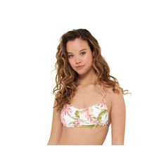 Sweet swim style is yours in this juniors' shirred bandeau top by Ninety-Nine Degrees°. Sweet swim style is yours in this juniors' shirred bandeau top by Ninety-Nine Degrees°.Finding the perfect fit and size for women's clothing requires basic measurements of your chest, waist, hips and inseam. Use this guide to learn more about sizing and everything Kohl's has to offer in women's fashion. Bandeau neckline Shirred detailsFIT & SIZING Adjustable straps tie at neck and back Removable bra cups Low- Pretty Swimwear, Paradise Falls, Swim Style, Plus Size Swim, Kids Pattern, Cute Swimsuits, Swim Fashion, Bandeau Top, Pattern Floral