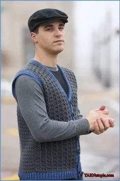 Crochet Tutorial: Sharp Dressed Man Vest - YARNutopia by Nadia Fuad YARNutopia by Nadia Fuad