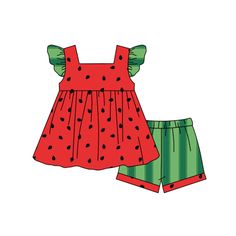 Fabric : Milk Silk pre-order,no moq this is my facebook group , you can contact me therethis is my link :https://www.facebook.com/groups/586525281708735/?ref=share Cute Green Vacation Sets, Cute Green Beach Shorts, Watermelon Shorts, Watermelon Outfit, Toddler Girl Outfits Summer, Wholesale Boutique Clothing, Toddler Girl Summer, Boutique Wholesale, Watermelon Print