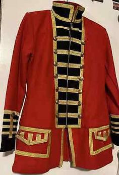 ad eBay - Find many great new & used options and get the best deals for New Hussar Jacket Artillery Tunic Military Uniform Drummer Steampunk Coat at the best online prices at eBay! Free shipping for many products! Hussar Jacket, Steampunk Coat, Vests Men, Men Coats, Uniform Ideas, Military Uniform, Mens Vest, Mens Coats, Vest Jacket