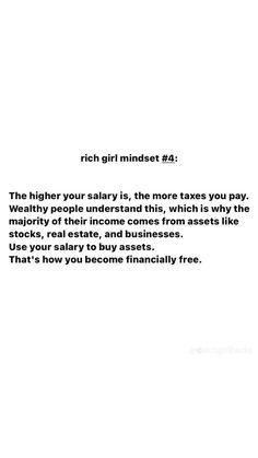 a quote from rich girl minds about how to make money