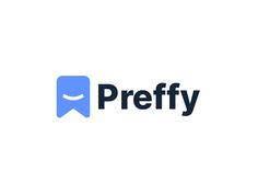 the word prefy is displayed on a white background