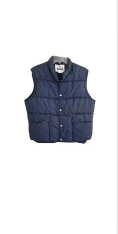 Check out this item in my Etsy shop https://www.etsy.com/listing/741337883/woolrich-vintage-vest-puffy-vest-size-l Fitted Puffer Vest For Cold Weather, Casual Sleeveless Puffer Jacket With Pockets, Casual Cold Weather Vest With Pockets, Casual Sleeveless Puffer Jacket, Navy Sleeveless Outerwear With Pockets, Casual Navy Vest With Pockets, Fitted Vest With Pockets For Cold Weather, Blue Vest With Pockets For Fall, Blue Fall Vest With Pockets