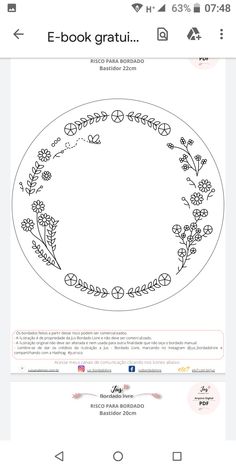 an image of a plate with flowers on it and the words e - book gratu