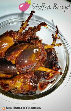 an image of cooked food in a bowl on the table with words saying stuffed briyan