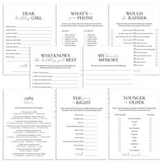 Born in 1989 Birthday Games for Her Printable by LittleSizzle 1963 Trivia, Fun Birthday Games, 30th Birthday Party Games, 1963 Birthday, 40th Birthday Party Games, 50th Birthday Games, 1964 Birthday, 50th Birthday Party Games, 61st Birthday