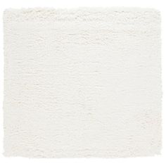 a white rug on a white background