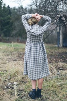 Cotton Plaid Dress For Fall Picnic, Plaid Linen Dress For Picnic, Fall Cotton Plaid Dress For Picnic, Plaid Shirt Dress With Buttons For Daywear, Cotton Plaid Dress With Buttons For Daywear, Plaid Buttoned Shirt Dress For Daywear, Casual Gingham Plaid Dress With Buttons, Spring Linen Plaid Dress, Gingham Linen Dress For Daywear