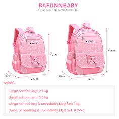 Place Of Origin : China (mainland) Material Composition : 1 Gender : Girls Type : backpack Closure Type : zipper Pattern Type : dot Main Material : nylon Item Type : school bags             WHAT ABOUT REFUND?   Fast refund,100% Money Back Guarantee. If your product is defective or doesnt work properly, let us know and well send you a replacement one. We believe in our products so much that we offer a 30-day No-Hassle refund policy. If youre unhappy about your purchase, send us the product back a Harajuku Style Student Backpack For Back To School, Harajuku Style Bags For Students, Back To School, Harajuku Style Student Bags For Back To School, Kawaii Large Capacity Backpack For School, Kawaii Large Capacity School Backpack, Cute Softback Shoulder Bag For School, Pink Satchel Backpack For School, Harajuku School Backpack With Zipper Closure, Harajuku Style School Backpack With Zipper Closure