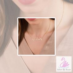 Personalise Necklace Handwriting UK • Custom Actual Handwriting Jewelry • Signature Necklace • Memorial Personalized Christmas Gift #MomsHandwriting #CustomNecklace #HandwritingNecklace #BirthdayGift #ActualHandwriting #PersonaliseNecklace #RoseGoldNecklace #GoldNecklace #HandwritingJewelry #NameNecklace Hallmark Necklace For Christmas And Anniversary, Quality Assured Necklace For Christmas Anniversary, Formal Sterling Silver Hallmarked Name Necklace, Silver Gold Plated Name Necklace For Anniversary, Personalized Name Necklace For Valentine's Day Formal Occasion, Mother's Day Silver Gold-plated Name Necklace, Formal Rose Gold Sterling Silver Name Necklace, Signature 14k Gold Name Necklace Gift, 14k Gold Signature Name Necklace As Gift