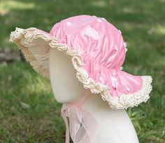 Good for head of any size including kids. There's metal wire supporting the edge. Hot pink: https://www.etsy.com/listing/1768917392/button-mushroom-hat-hot-pink-with-white?click_key=43df8be800ddf504d0fab5c4ef54d761bf4f6091%3A1768917392&click_sum=10a86017&ref=shop_home_active_3&sts=1 Navy blue: https://www.etsy.com/listing/1783111301/button-mushroom-hat-navy-blue-with-white?click_key=daf540ff39b64012c091a2a69340e74b24cffe98%3A1783111301&click_sum=e2847863&ref=shop_home_active_4&sts=1 Red: https://www.etsy.com/listing/1714187336/red-button-mushroom-hat-with-white-dots?click_key=2d903c1dc407d8ef46495054ec154d6915661c79%3A1714187336&click_sum=f281532c&ref=shop_home_active_7&crt=1&sts=1 Purple: https://www.etsy.com/listing/1783114173/button-mushroom-hat-lavender-purple-with?click_key=cd64b7ae0d Cute Handmade Pink Bonnet, Handmade Cute Pink Bonnet, Adjustable Pink Bonnet As Gift, Handmade Adjustable Pink Bonnet, Cute Pink Bonnet With Curved Brim, Adjustable Pink Bonnet Hat, Adjustable Pink Bonnet, Pink Adjustable Hat With Ribbon, Adjustable Pink Hat With Ribbon