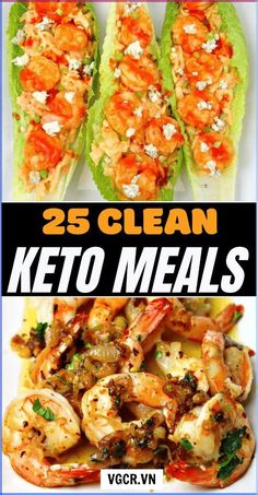 the 25 clean keto meals are ready to be eaten