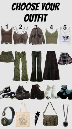 Hot Weather Punk Outfits, Earthy Grunge Outfits Y2k, Grunge Outfits Earthy, Clothing Styles Grunge, Fairy Grunge Outfit Inspo For School, Grunge Outfits Accessories, Grunge Outfit For School, How To Dress Grunge In Summer, 90s Grunge Clothes Aesthetic