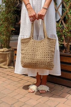 Handmade crochet jute bag, eco shopper jute, natural jute produce bag, eco tote bag for for products or things Lightweight Beige Crochet Bag Rectangular, Eco-friendly Jute Crochet Tote Bag, Eco-friendly Lightweight Crochet Tote Bag, Lightweight Eco-friendly Crochet Tote Bag, Eco-friendly Jute Crochet Bag, Jute Crochet Bag For Daily Use, Everyday Jute Crochet Tote Bag, Eco-friendly Lightweight Brown Crochet Bag, Casual Jute Crochet Bag For Daily Use