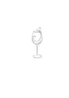 Wine Tattoo Ideas Friends, Fine Line Wine Tattoo, Wine Tattoo Best Friend, Tiny Wine Glass Tattoo, Glass Of Wine Tattoo, Wine Tattoo Ideas, Wine Glass Tattoo, Wine Tattoo, One Line Tattoo