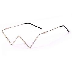 Make these glasses a part of your aesthetic outfit ✨ Trendy Metal Sunglasses, Rimless Glass Party Sunglasses, Spring Party Sunglasses With Metal Frame, Modern Metal Sunglasses For Parties, Silver Rimless Sunglasses For Party, Adjustable Rimless Party Sunglasses, Chic Metal Sunglasses For Party, Adjustable Fit Rimless Sunglasses For Parties, Party Sunglasses With Metal Frame And Glass