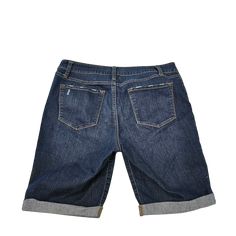 Brand: APT 9 Style: SHORTS Color: BLUE DENIM Size: 12 SKU: 321-32199-1354 CONDITION: GENTLY USED Casual Dark Wash Mid-rise Bermuda Shorts, Blue Stretch Denim Bermuda Shorts, Casual Stretch Bermuda Shorts In Medium Wash, Casual Stretch Medium Wash Bermuda Shorts, Casual Dark Wash Denim Bermuda Shorts, Stretch Denim Knee-length Shorts, Scarf Belt, Style Shorts, Designer Backpacks