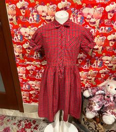 Fitted Plaid School Dress, Fitted Plaid Dress For School, Classic Fitted Plaid Dress With Short Sleeves, Fitted Classic Plaid Dress With Short Sleeves, Casual Plaid Dress For School, Classic Short Sleeve Plaid Dress, Red Fitted Plaid Casual Dress, Casual Red Fitted Plaid Dress, Casual Fitted Red Plaid Dress