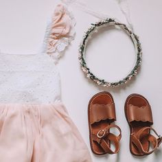 Can it just be sandal weather already so we can put our little girls in these!?😍 We’re in love with Adelisa & Co’s leather sandal Bella. With it’s delicate scallops and dainty vintage design, it has everything you’re looking for in a sandal for girls. Bella’s comfort and ability to compliment just about any outfit this summer will have you choosing it time and time again.  Available in baby, toddler, child and youth, & matching mom sizes. Brown Leather Lace-up Sandals For Beach, Chic Cream Leather Lace-up Sandals, Summer Leather Sandals With Hand-tooled Details, Leather Lace-up Sandals With Woven Sole For Beach, Handmade Leather Boots, Toddler Sandals Girl, Matching Mom, Leather Sandals Handmade, Swing Set