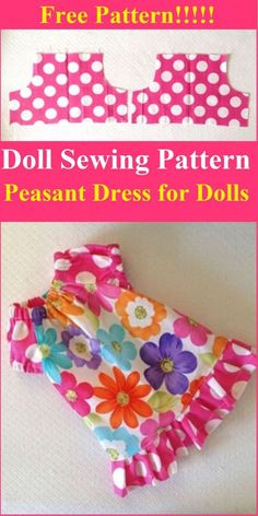 the doll sewing pattern is easy to sew and can be made in any size