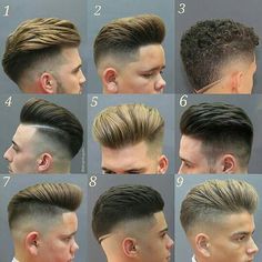 Short Scene Hair, Men Hair Color